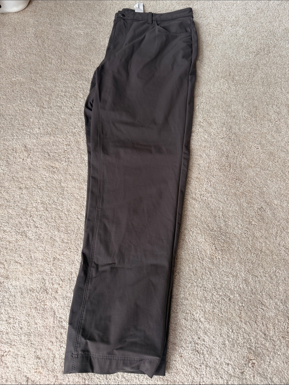 Fabletics Men's Black Chino-Style Performance Pants